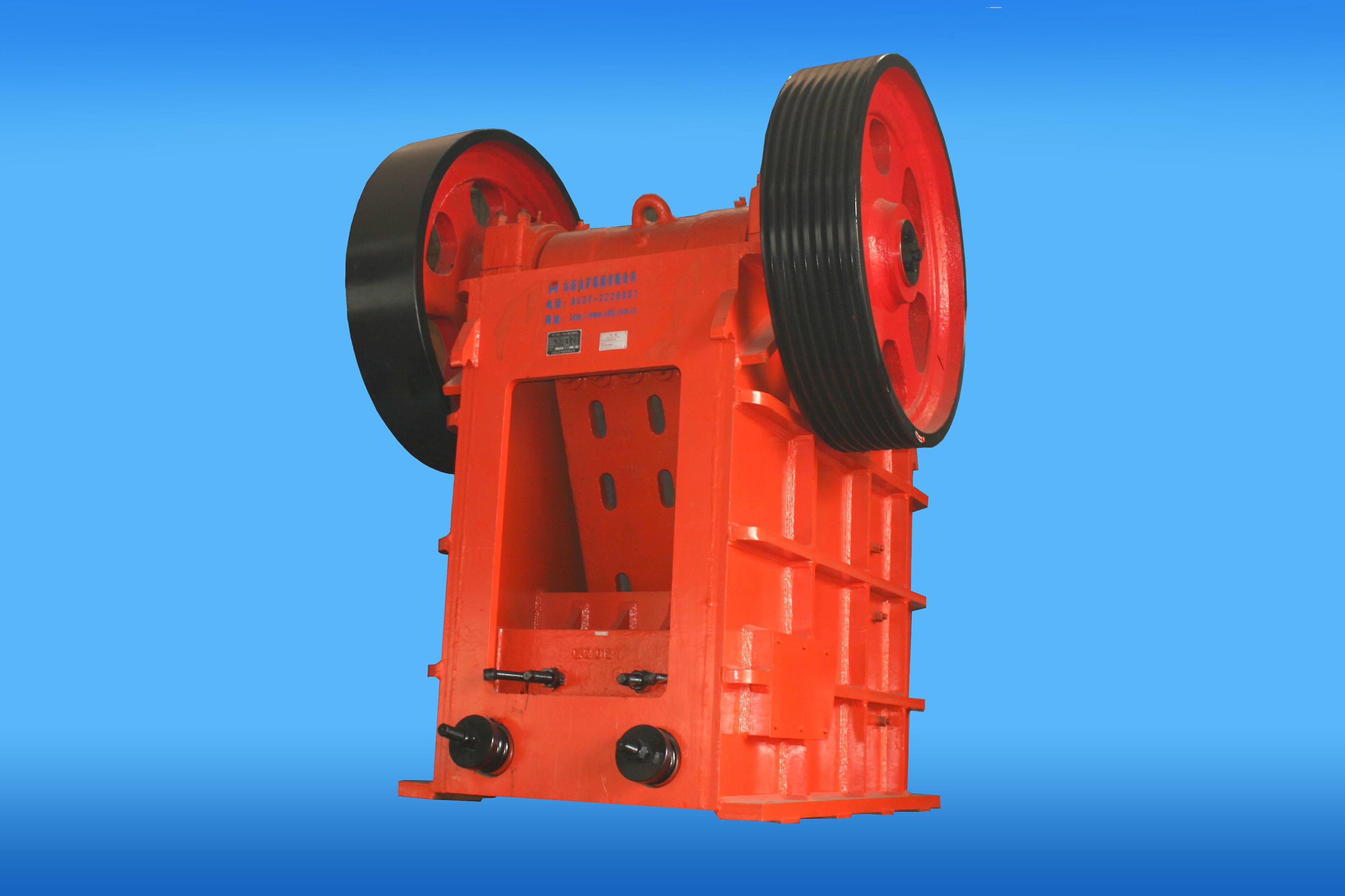 Hydraulic jaw crusher