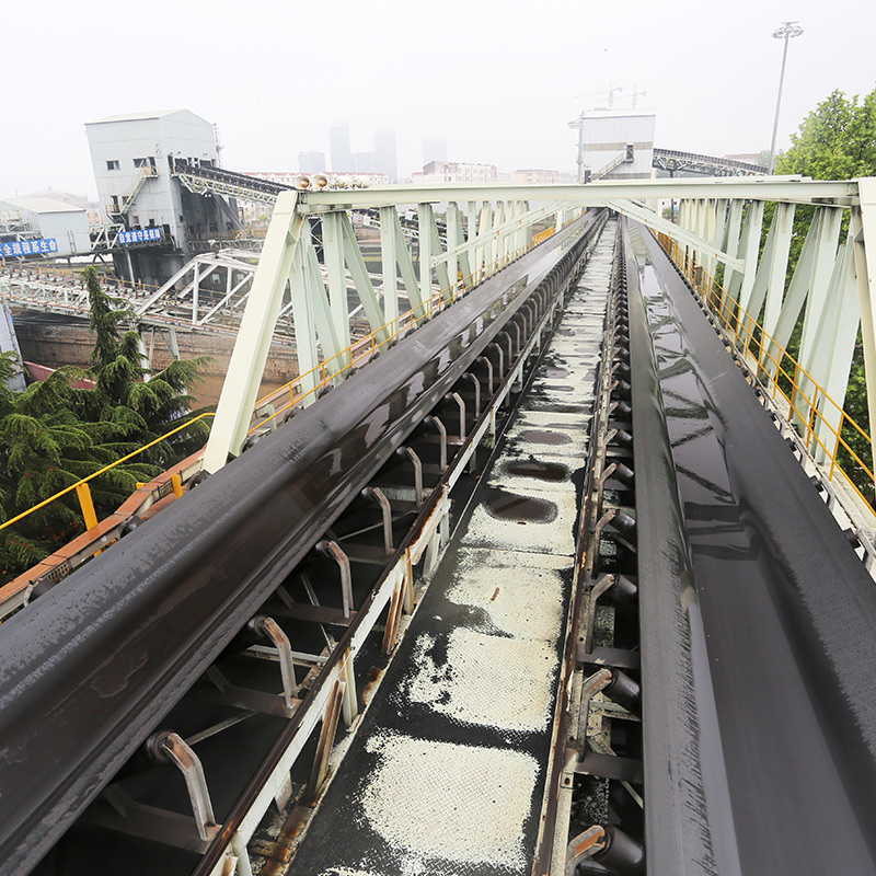 Belt conveyors for ports