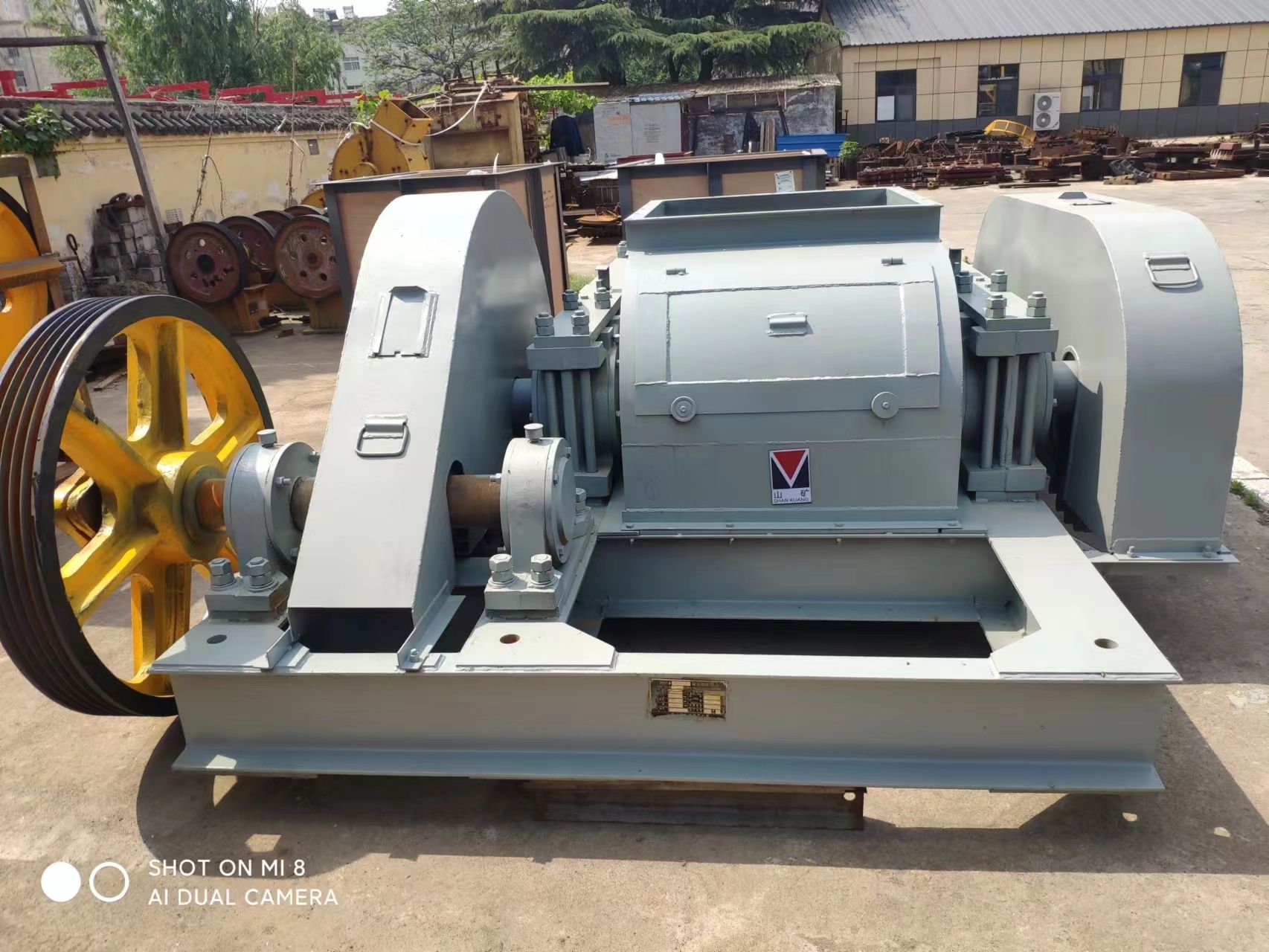 Roller crusher with two teeth 400×500 mm