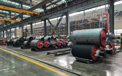 belt conveyor drive drum