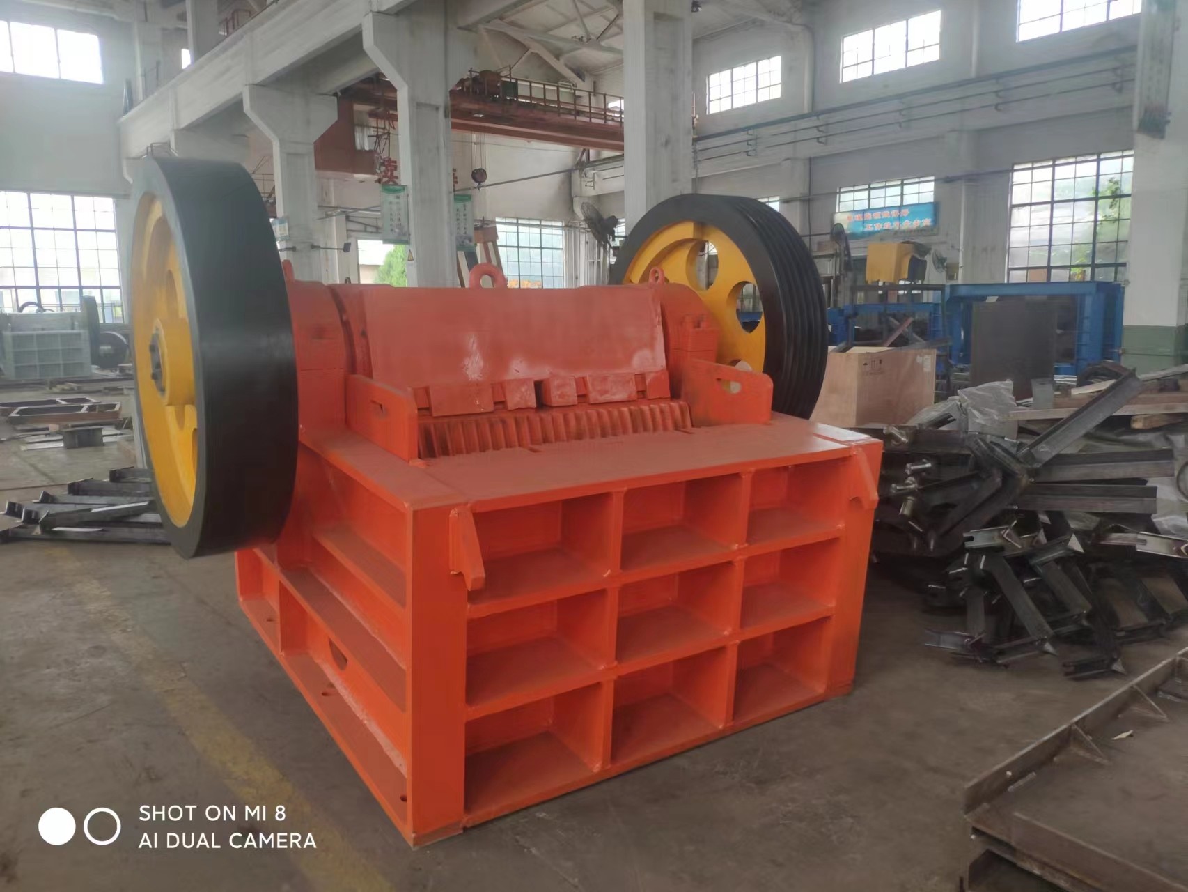 Fine jaw crusher 300×1300 mm