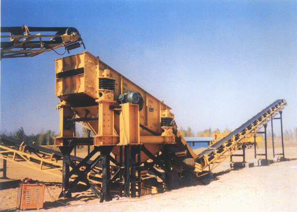 Циркулярный вибрационный грохот серии YA